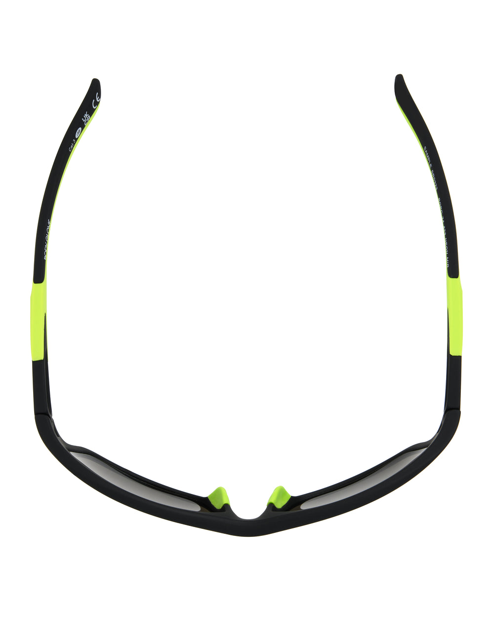 Oceanic Wrap Sunglasses - Black