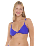 Image of Smoothies Alex Bralette Top - Sapphire
