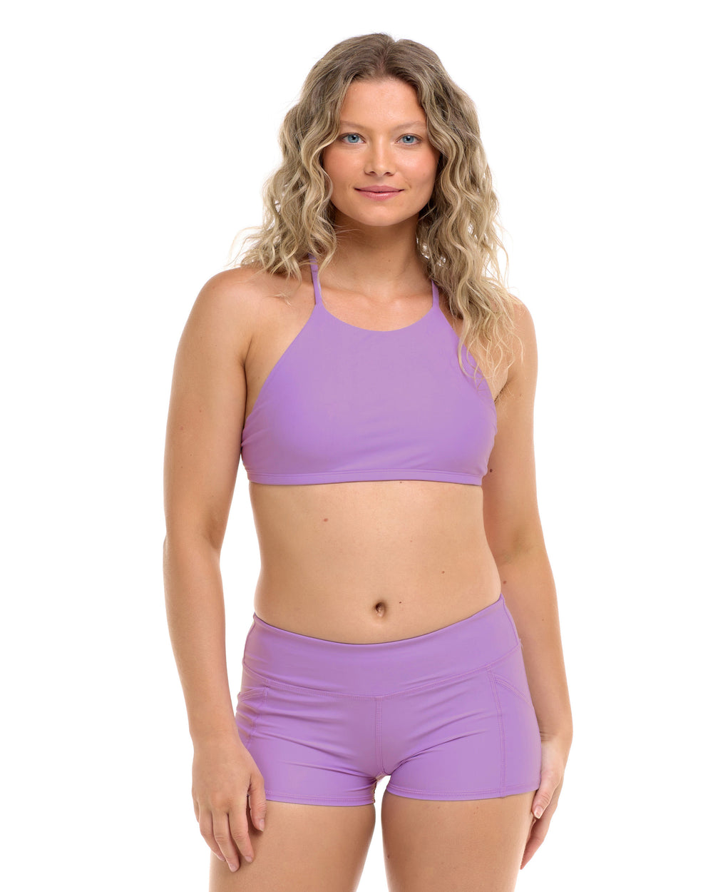 Smoothies Alesha High Neck Bikini Top - Akebi