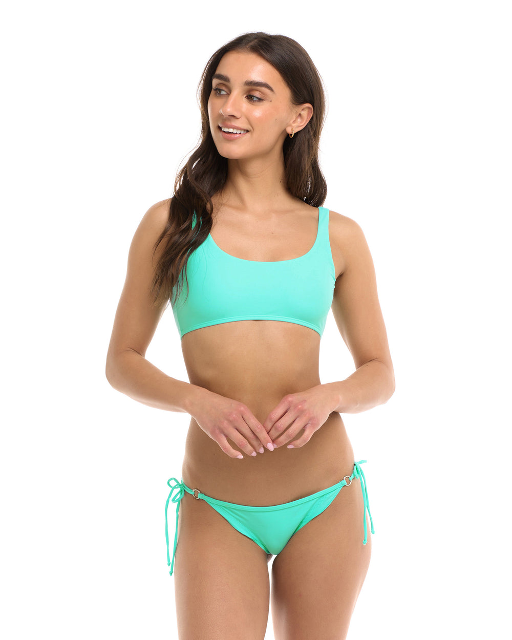 Smoothies Lolah Scoop Bikini Top - Sea Mist