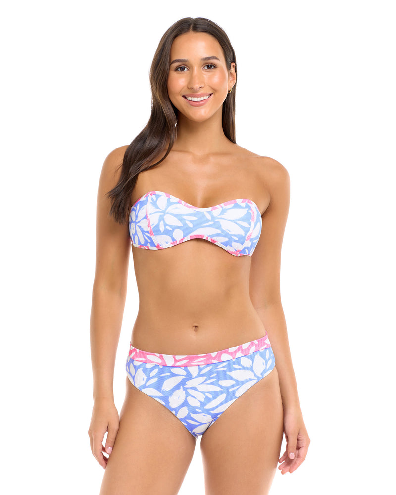 Petals Tainted Love Retro Bandeau - Periwinkle