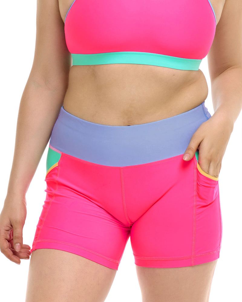 Vibration Splash Short - Bubble Gum