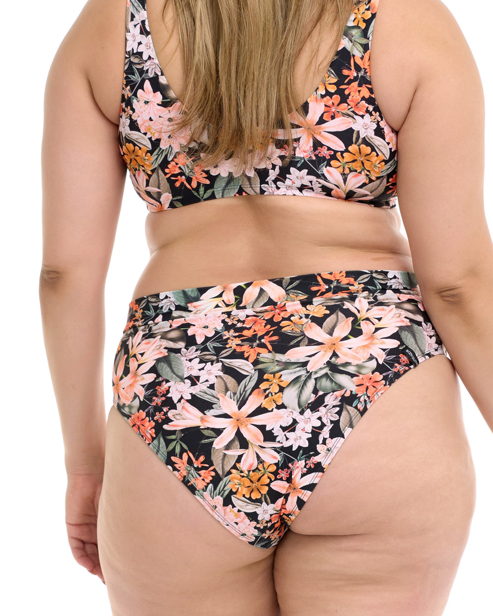 Matira Marlee High-Waist Bikini Bottom - Black