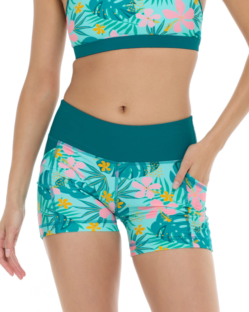 Flor Nove Splash Short - Flor Nove / Sea Mist