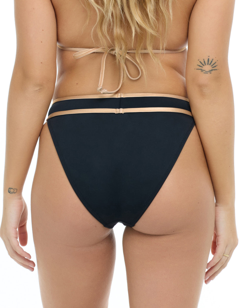 Undersea Unbelievable Swim Bottom - Black Gold