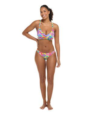 Romy Drew D-F Cup Bikini Top - Key Lime