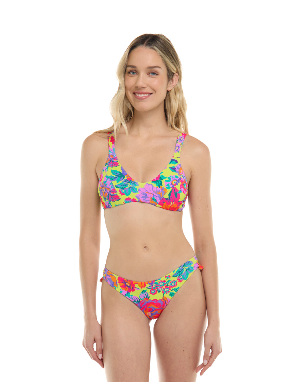 Romy Asrid Bralette Swim Top - Key Lime