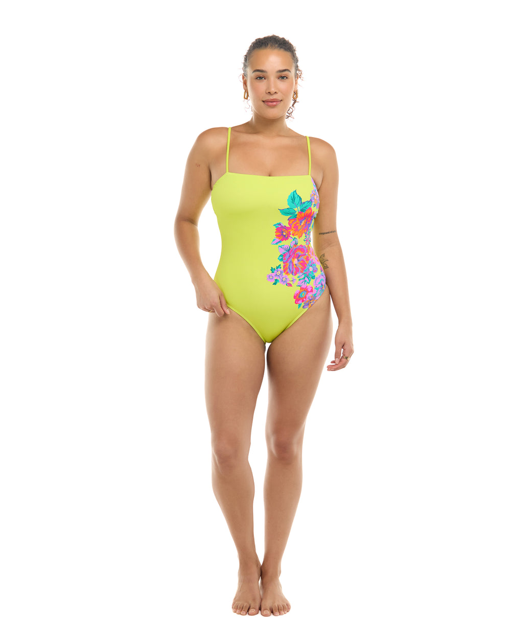 Romy Mimi One-Piece Swimsuit - Key Lime