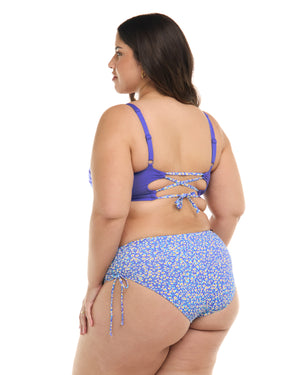 Bellium High Tide Plus Size Swim Bottom - Clearwater