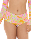 Image of Sol Amarelo Amina Low Rise Short - Coral