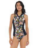 Image of Mystic Edith One-Piece Swimsuit - Black