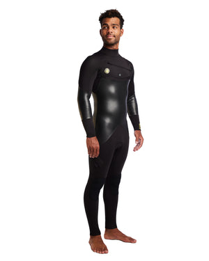 Men's 5370 4/3mm Chest Zip Fullsuit - Black