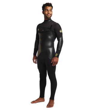 Men's 5370 3/2mm Chest Zip Fullsuit - Black