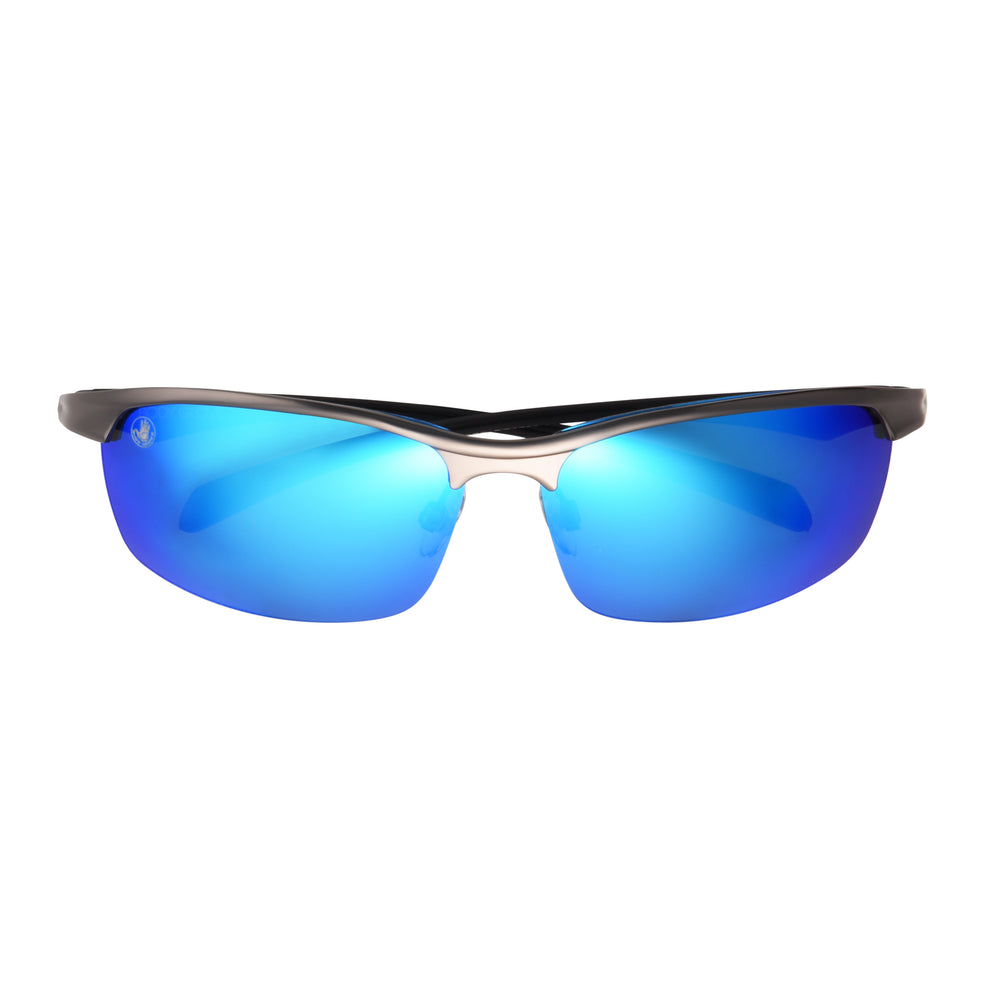 Cruise Polarized Blade Sunglasses - Gumetal