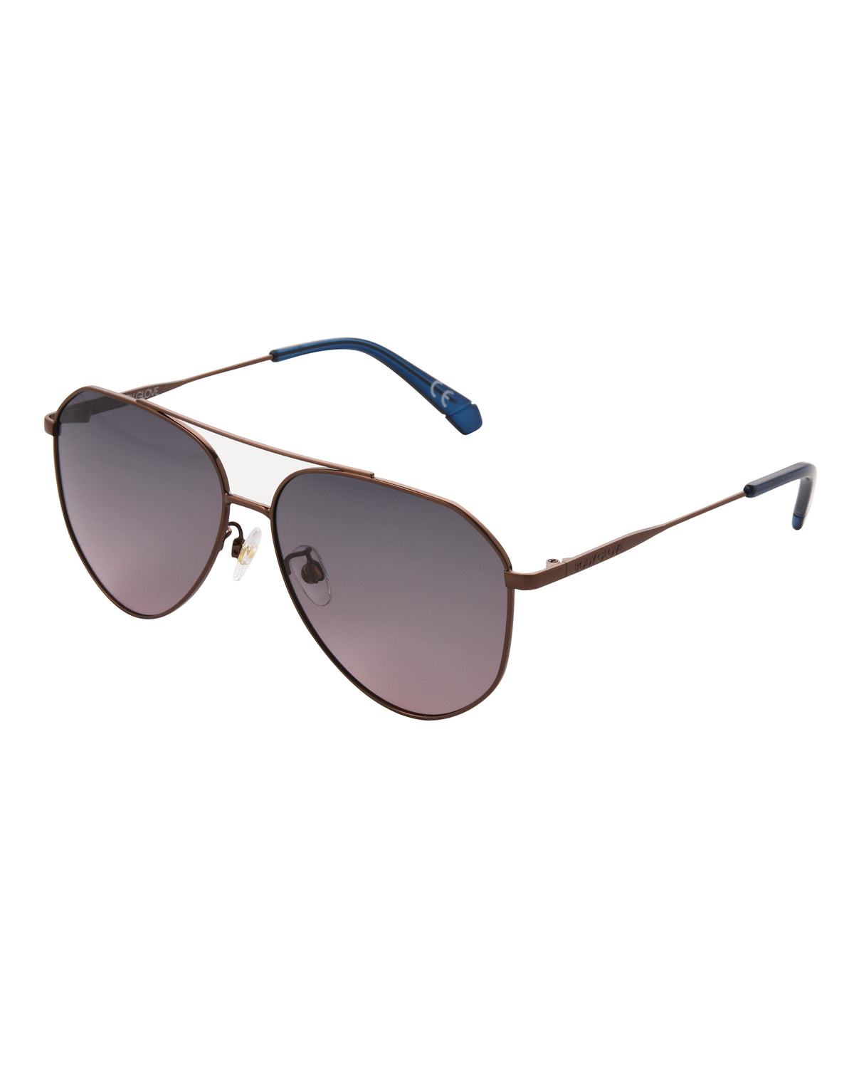 Women's Poppy Aviator Sunglasses - Bronze