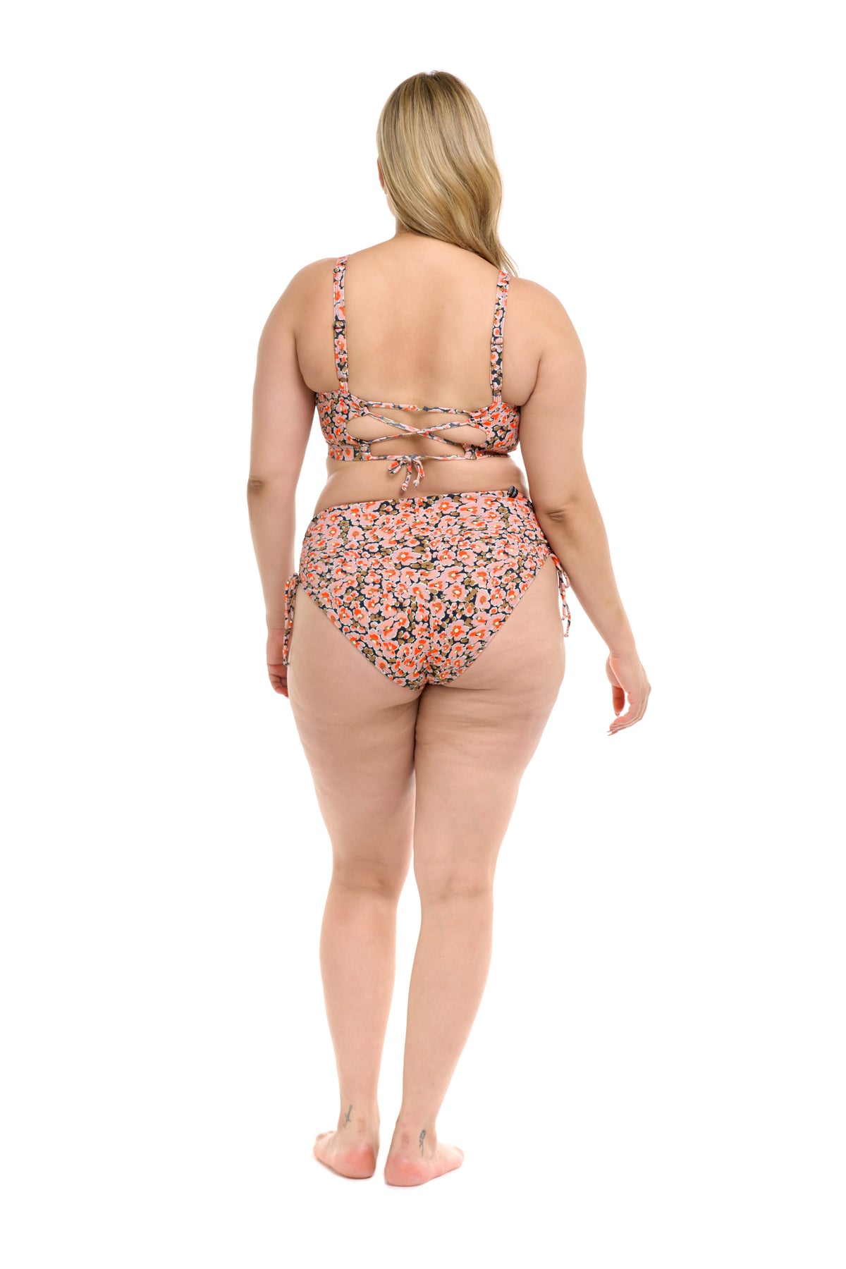 Mademoiselle Amore Plus Size Scoop Top - Multi