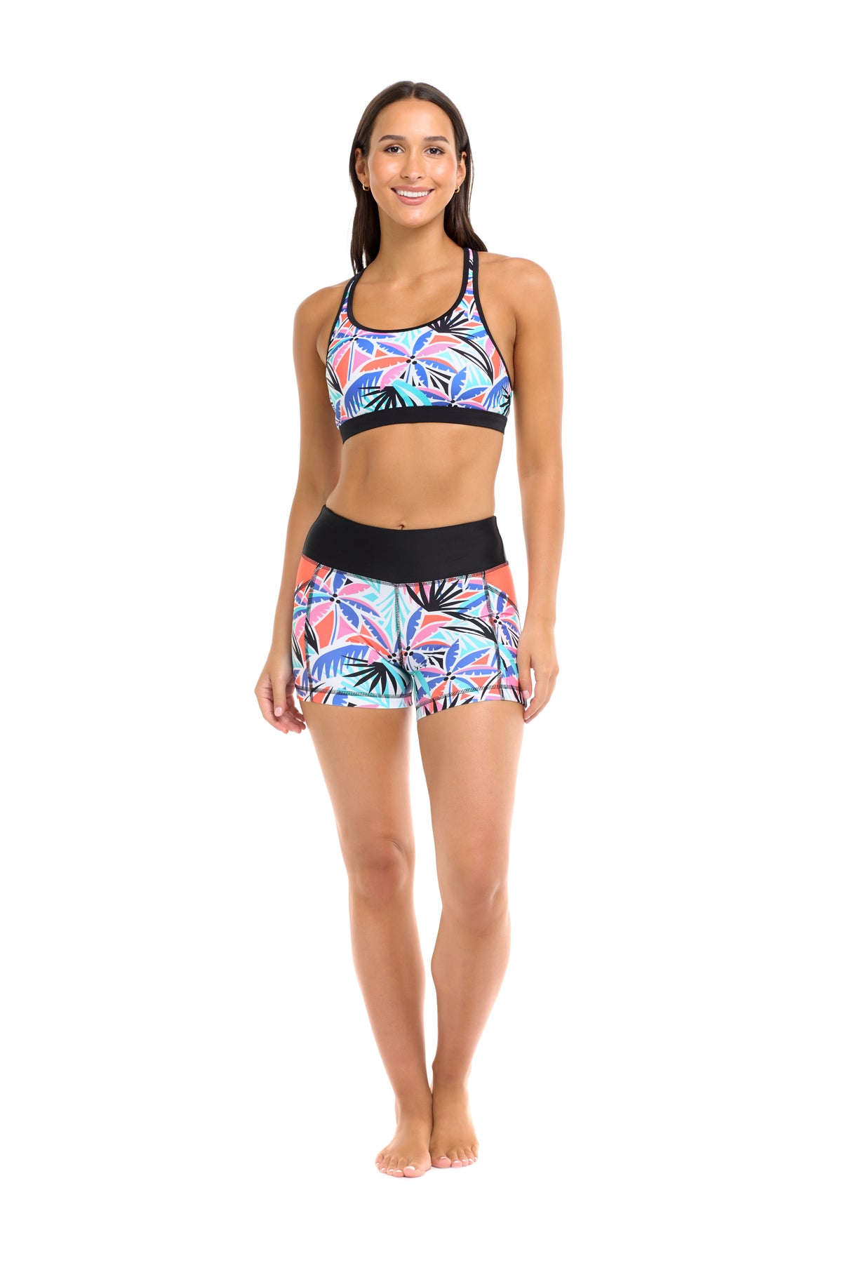 Miami Equalizer Sports Bra - Sunset