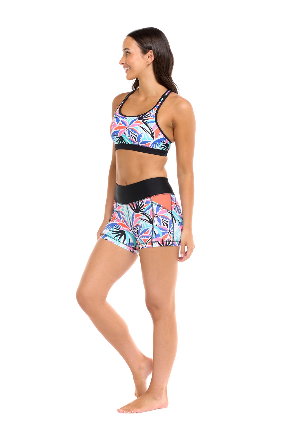 Miami Equalizer Sports Bra - Sunset