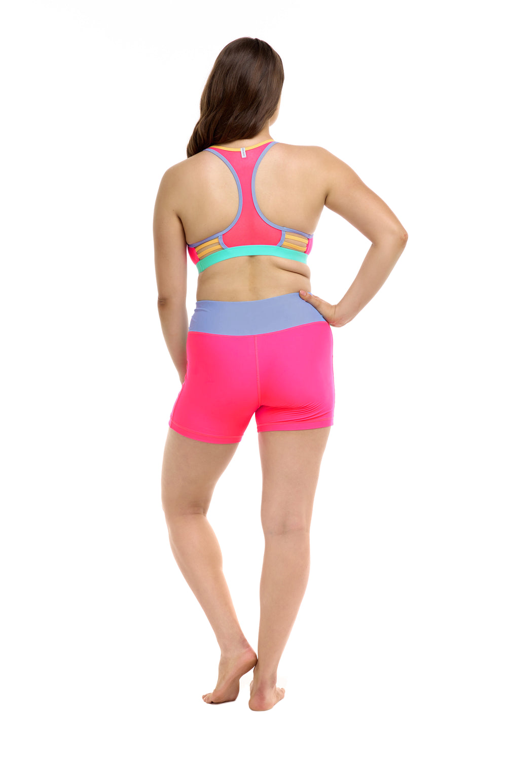 Vibration Equalizer Sports Bra - Bubble Gum
