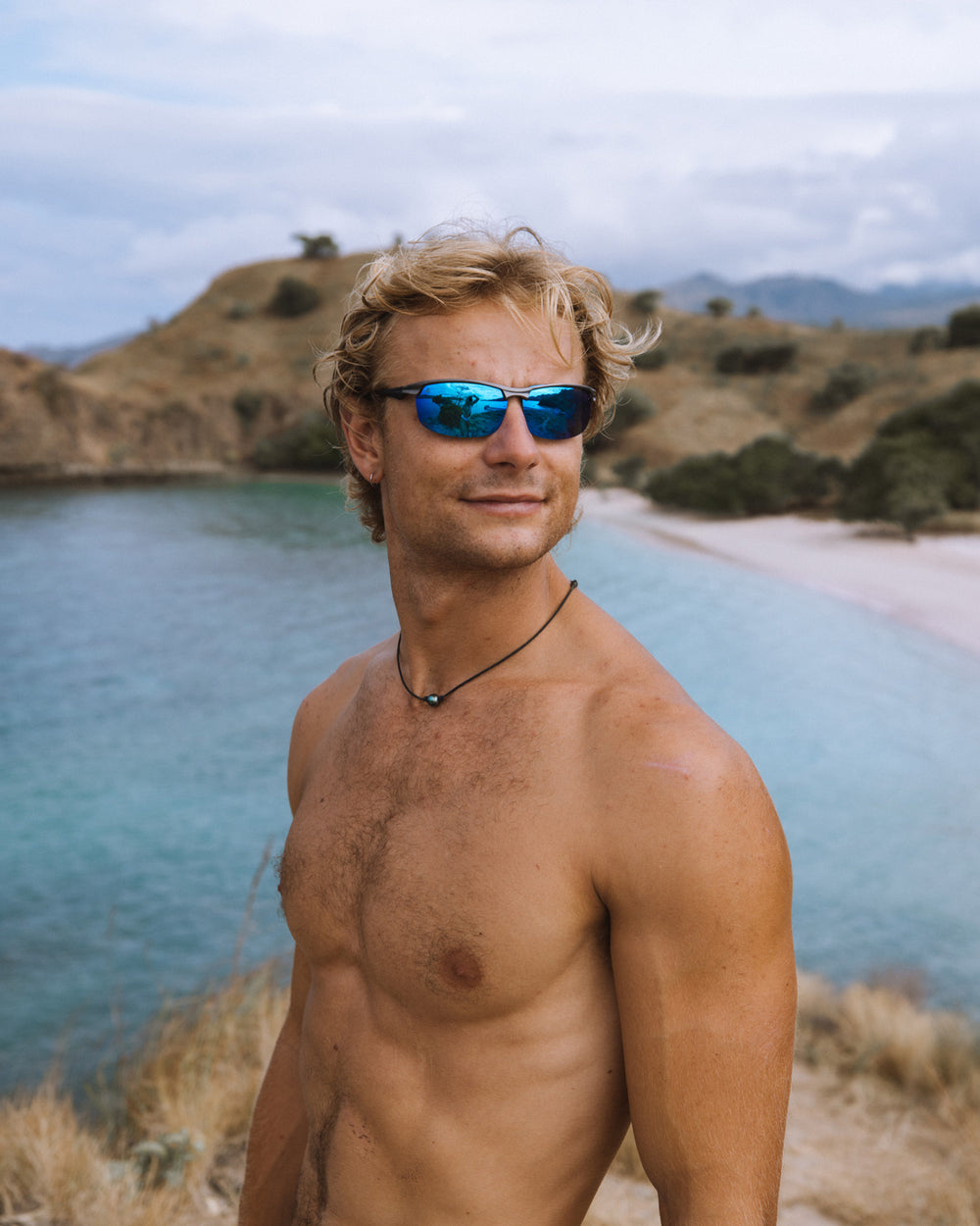 Cruise Polarized Blade Sunglasses - Gumetal