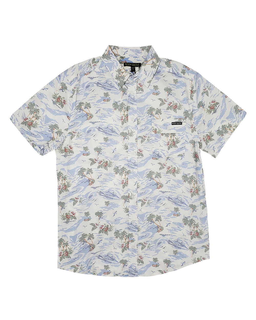 Men's Islander Button Down Shirt - White