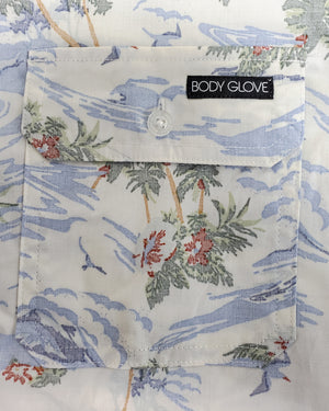 Men's Islander Button Down Shirt - White