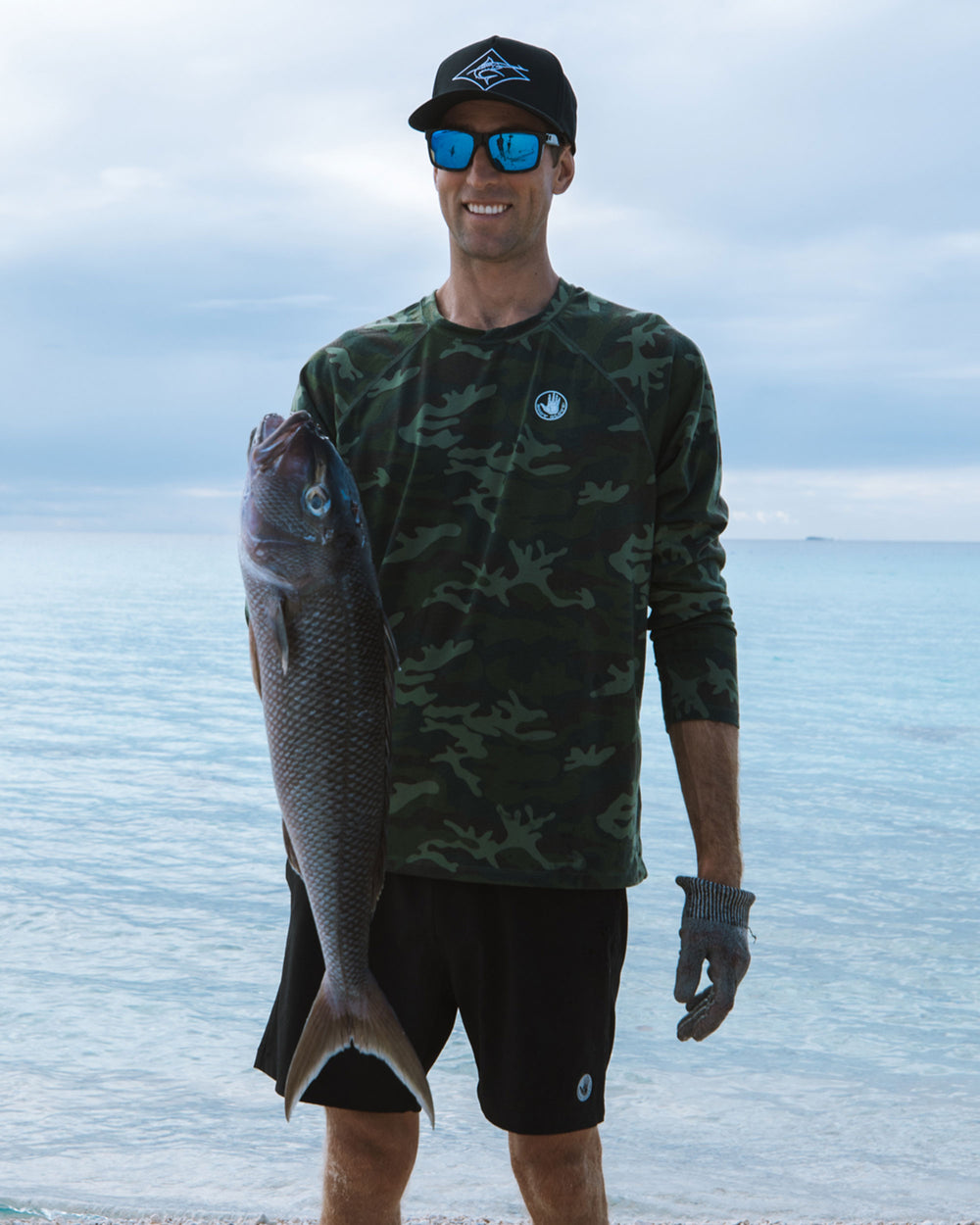 Eclipse UPF 50+ Sun Protection Shirt - Olive Camo