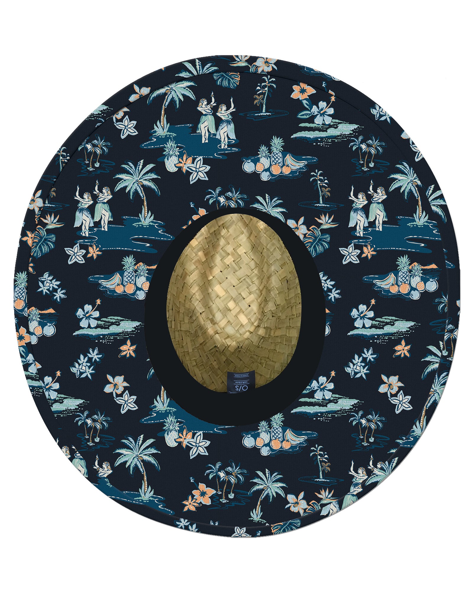 Herondo Straw Hat - Navy