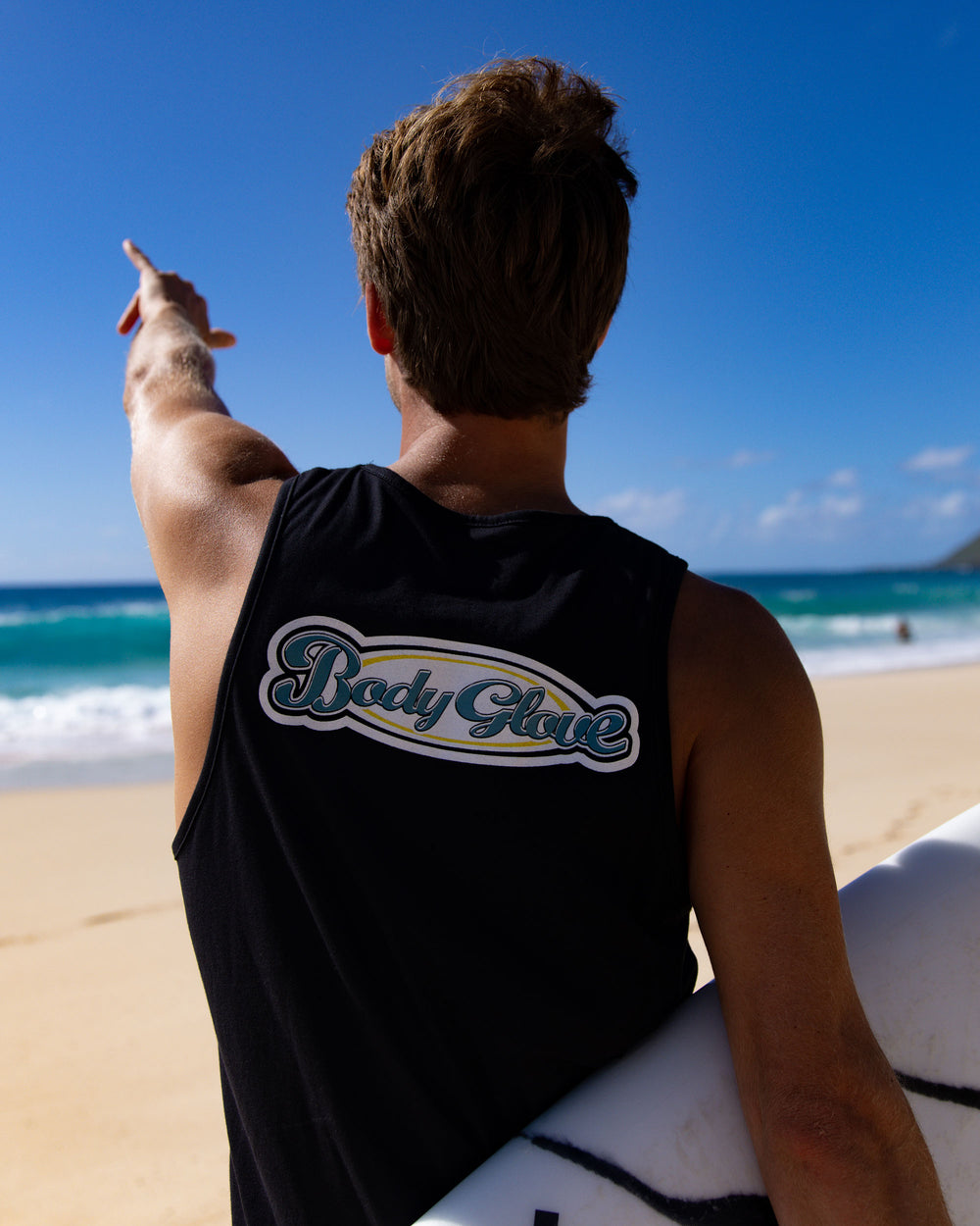 Mens Hermosa Tank - Black