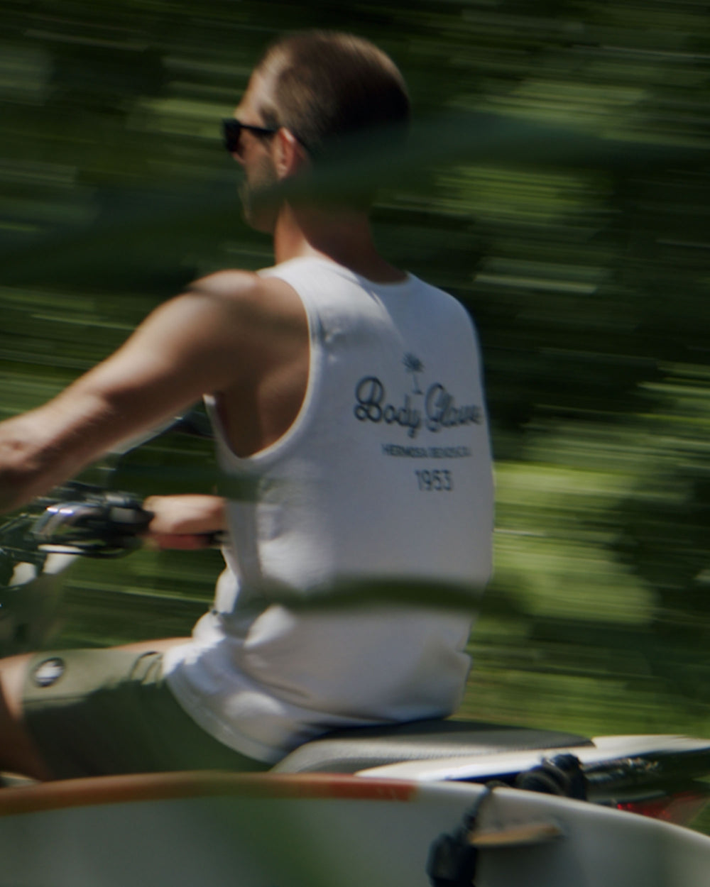 Mens Hermosa Tank - White