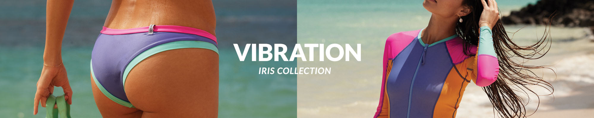 Women's Swimwear: Vibration Iris Collection