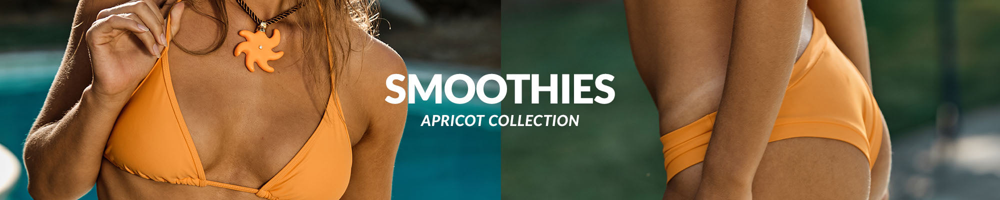 Women's Swimwear: Smoothies Apricot Collection