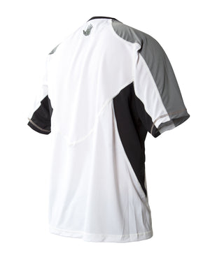 Men's Performance Loosefit Short-Arm Shirt - White