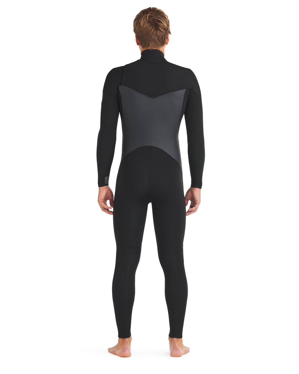 Phoenix 4/3mm Men's Chest-Zip Fullsuit - Black
