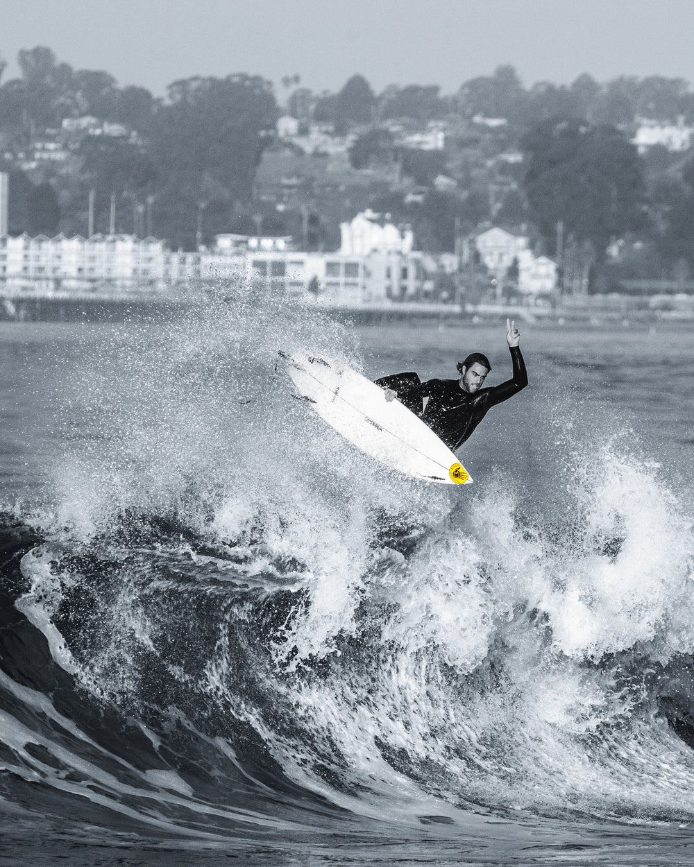 Variant 3/2mm Men's Chest-Zip Fullsuit - Black