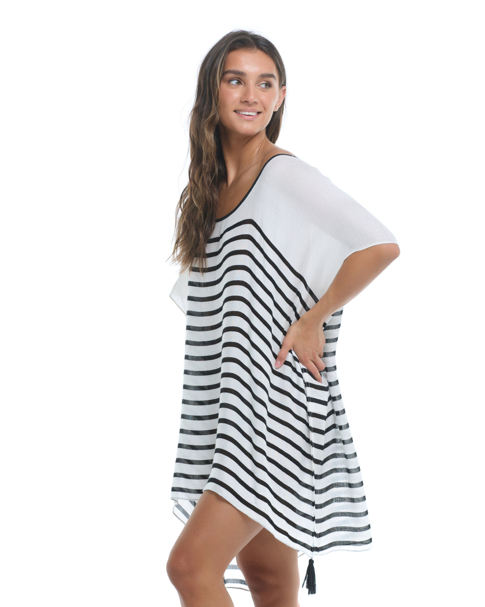 Ajana Cover-Up Dress - Black