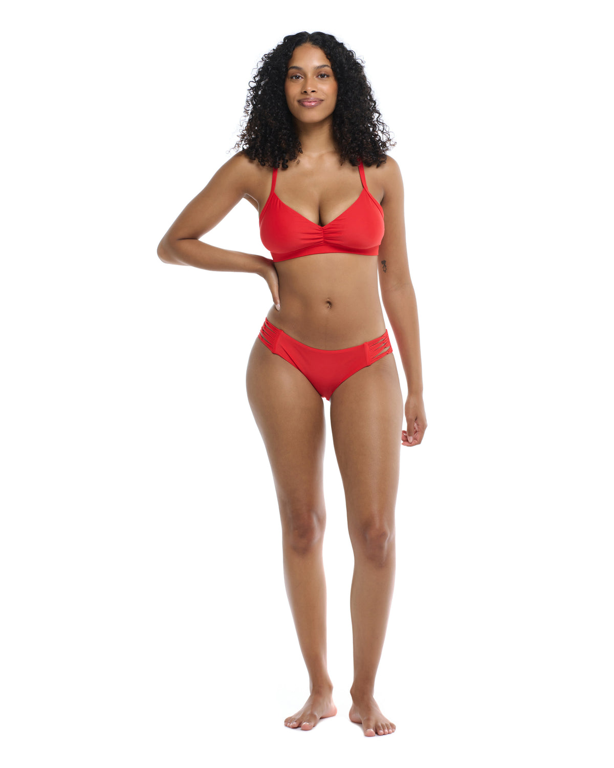 Smoothies Drew D-F Cup Swim Top - True