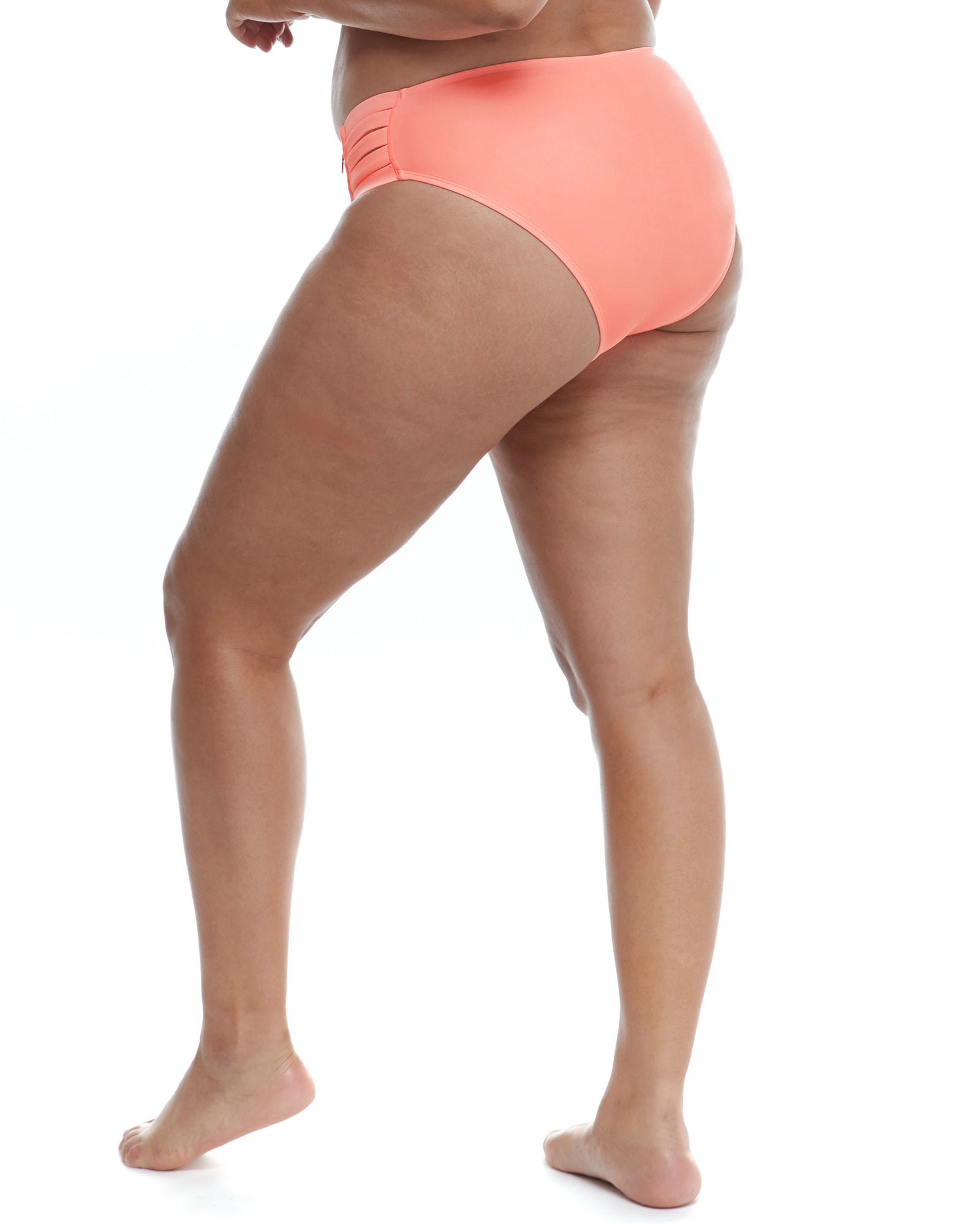 Plus Size Smoothies Retro High-Waist Swim Bottom - Splendid