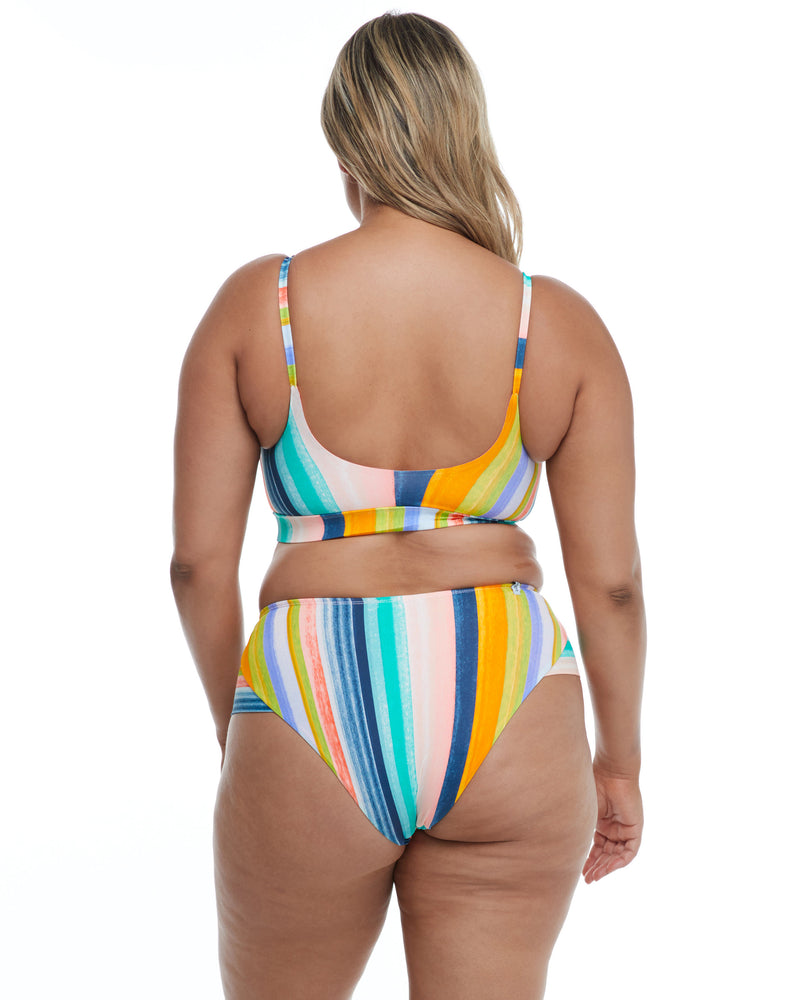 Havana Nights Plus Size Aro Bralette Bikini Top- Combo Multi