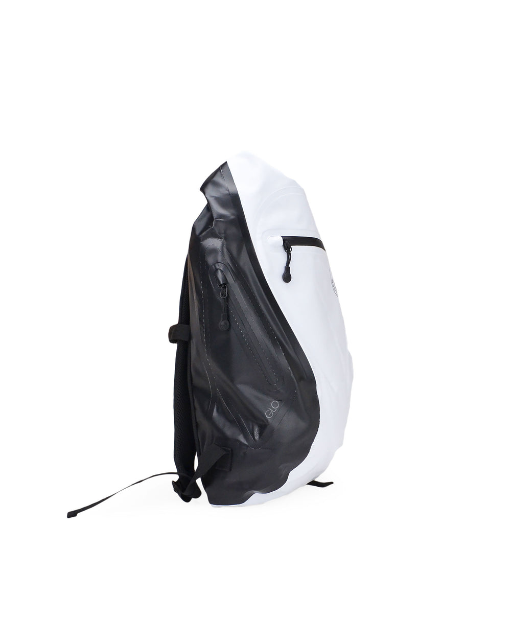 Advenire Waterproof Vertical Roll-Top Backpack - White
