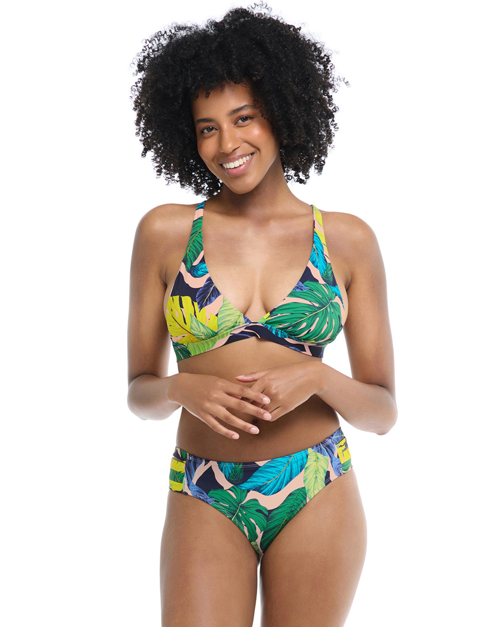 Manoa Falls Freya Fixed Triangle Top - Nightfall