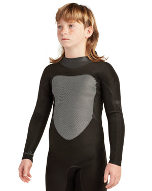 Phoenix 4/3mm Back-Zip Youth Fullsuit - Black
