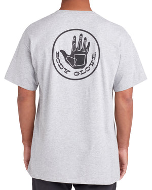 Heritage Short-Sleeved T-Shirt - Heather Grey Logo