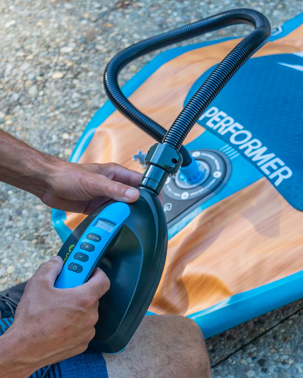 Electric ISUP Pump - Black/Blue