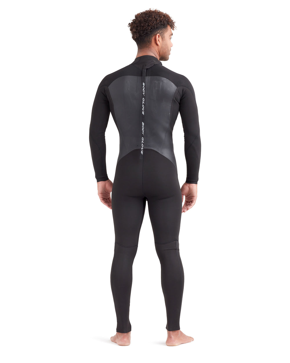 Phoenix 3/2mm Men's Back-Zip Fullsuit - Black