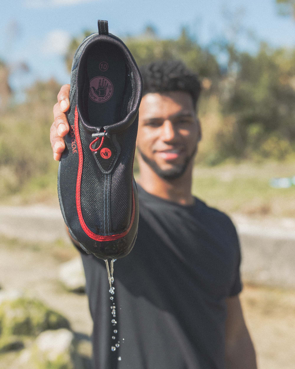 Men's Riverbreaker Water Shoes - Black/Red