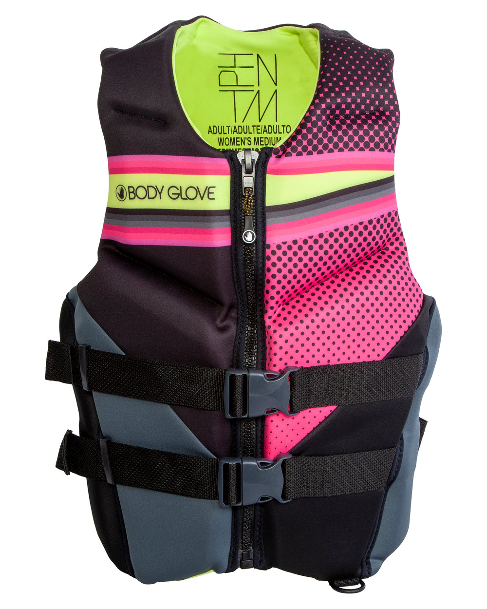 Phantom Women's USCGA + TCA PFD - Pink/Yellow