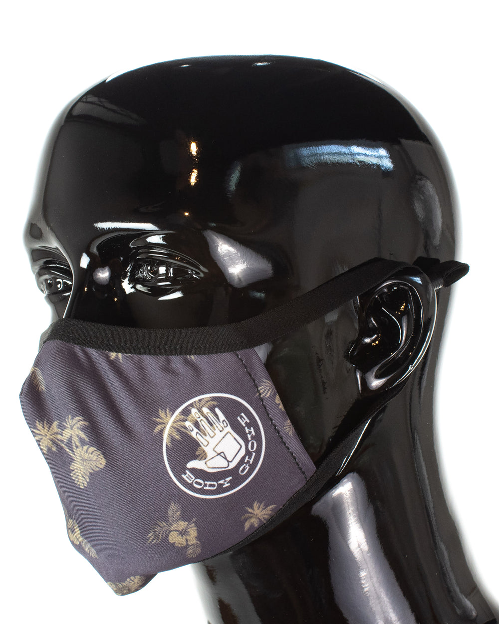 Men's 3-Piece Face Mask Set - Ombre, Palm Prints