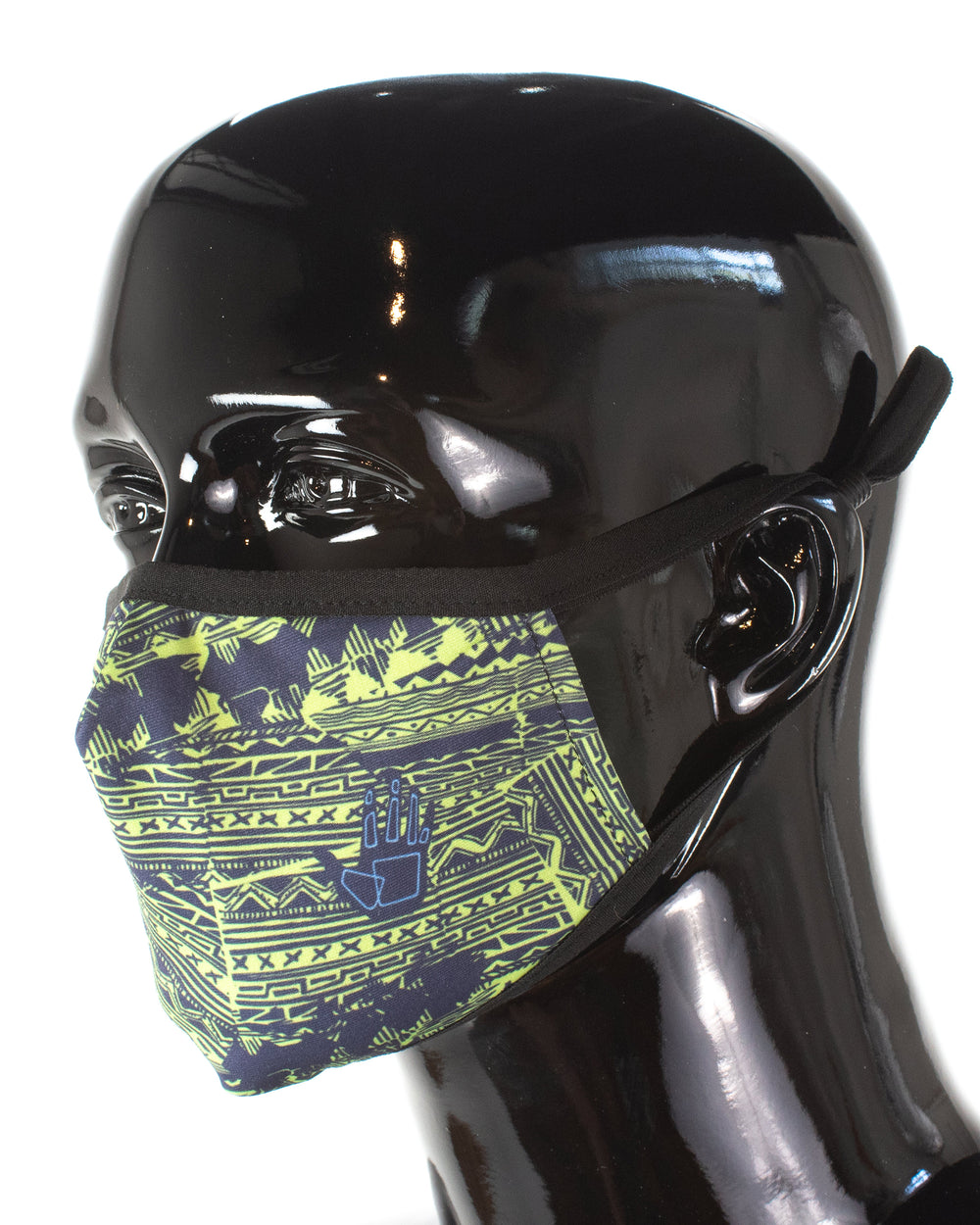 Men's 3-Piece Face Mask Set - Abstract, Solid with Logo, Tie Dye