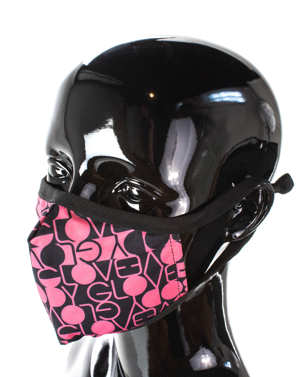 Women's 3-Piece Face Mask Set - Solid, Stripe, Logo Print